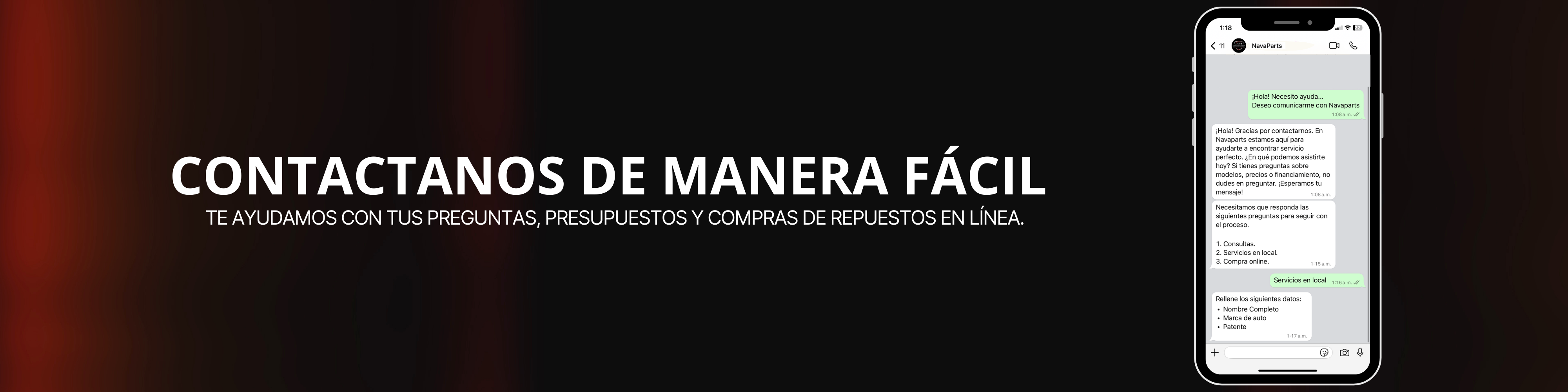 Contáctanos